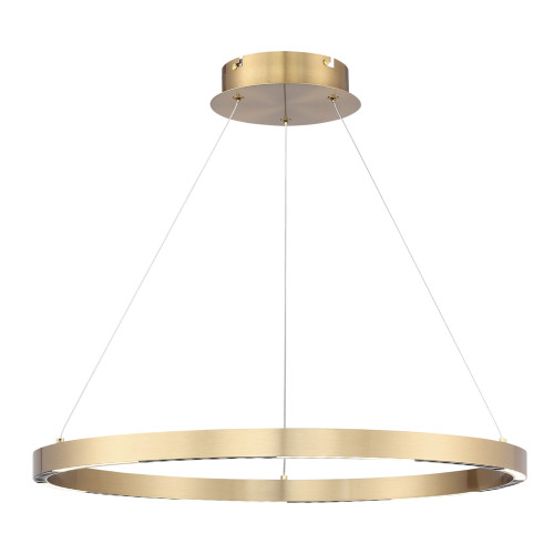SL6238.333.01 Светильник подвесной ST-Luce латунь/латунь LED 1*32W 4000K