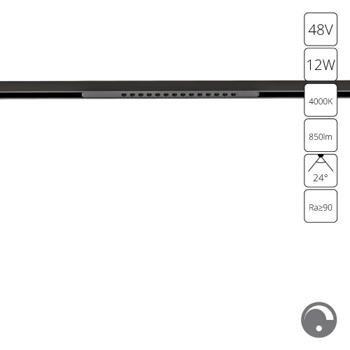 A7476PL-1BK Магнитный трековый светильник Arte Lamp OPTIMA 0.1-10V A7476PL-1BK