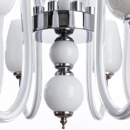Люстра подвесная A1404LM-8WH Arte Lamp Хром