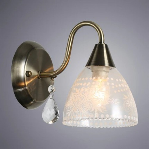 Бра A1658AP-1AB Arte Lamp АНТИЧНАЯ БРОНЗА