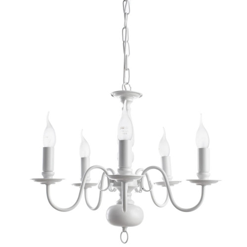 Люстра подвесная A1029LM-5WC Arte Lamp КРЕМОВЫЙ БЕЛЫЙ