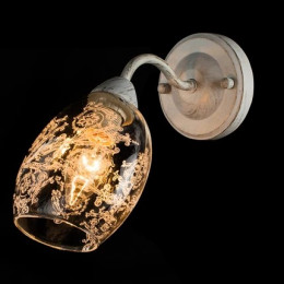 Бра A1296AP-1WG Arte Lamp БЕЛО-ЗОЛОТОЙ