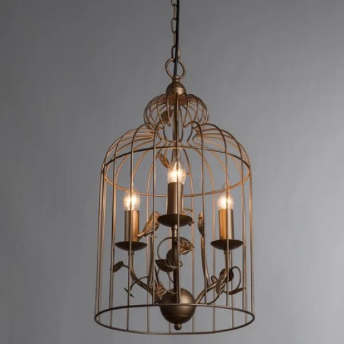 Люстра подвесная A1865SP-3BG Arte Lamp СТАРАЯ МЕДЬ