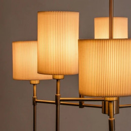 Люстра на штанге A4108LM-6SS Arte Lamp МАТОВОЕ СЕРЕБРО