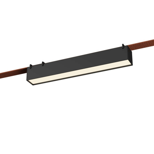ST456.446.12 Св-к трек. Черный LED 1*12W 4000K 670Lm Ra90 120 IP20 L323xW40xH45 48V