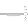 A7288PL-1WH Магнитный трековый светильник Arte Lamp OPTIMA A7288PL-1WH