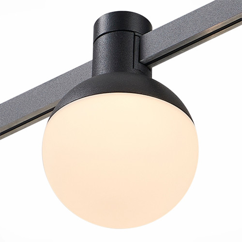 ST815.406.05 Магнитный трековый светильник FARM Черный LED 1*5W 3000K 213Lm 120 IP20 D75xH109 24