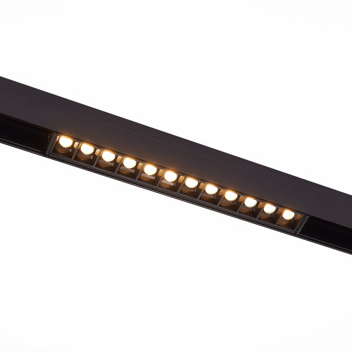 ST361.446.12 Магнитный трековый светильник Черный LED 1*12W 4000K 1 009Lm Ra>90 36° IP20 L222xW22xH4