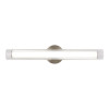 SL2010.131.01 Светильник настенный ST-Luce Никель/Белый, Прозрачный LED 1*13W 3000K/4000K