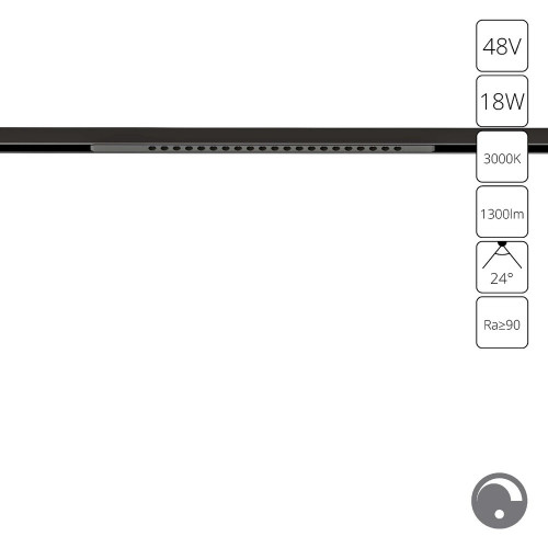 A7497PL-1BK Магнитный трековый светильник Arte Lamp OPTIMA 0.1-10V A7497PL-1BK