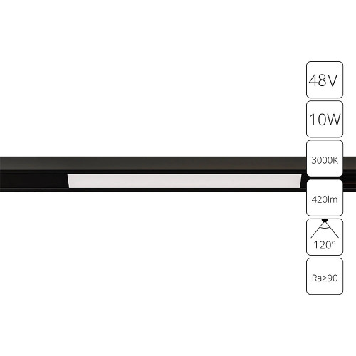 A7283PL-1BK Магнитный трековый светильник Arte Lamp OPTIMA A7283PL-1BK