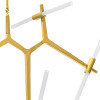Люстра 742143 Lightstar Матовое золото
