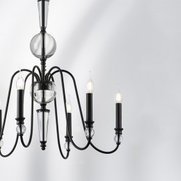 Люстра 732067 Lightstar Матовый Черный