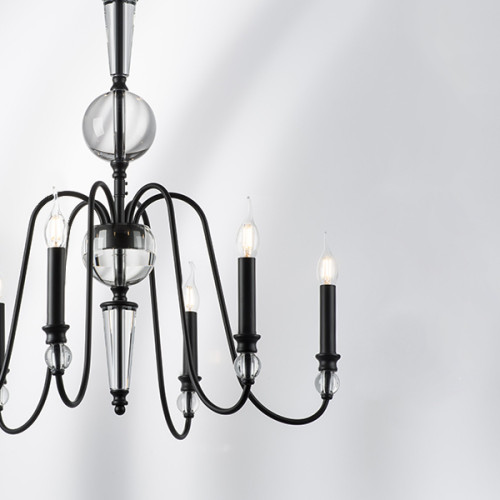 Люстра 732067 Lightstar Матовый Черный