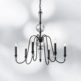 Люстра 732067 Lightstar Матовый Черный