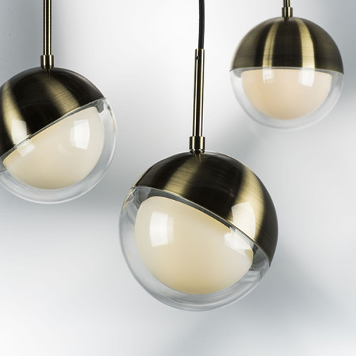 Светильник подвесной 815511 Lightstar Латунь