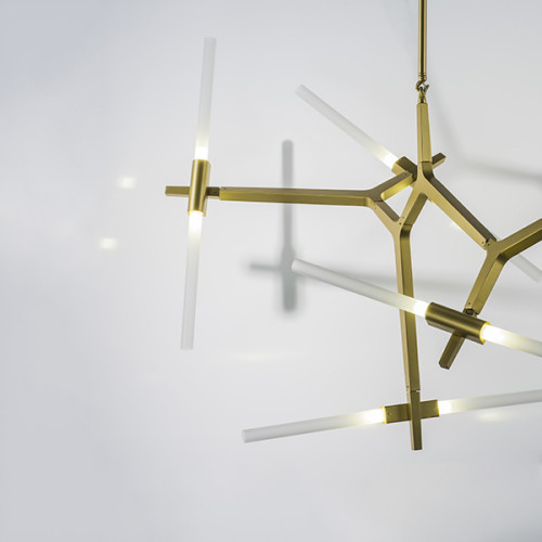 Люстра 742103 Lightstar Матовое золото