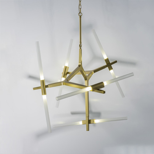 Люстра 742103 Lightstar Матовое золото