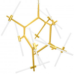 Люстра 742203 Lightstar Матовое золото
