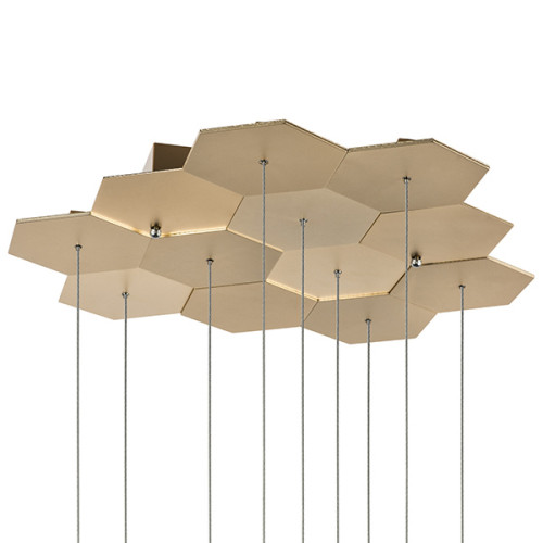 Светильник подвесной 750223 Lightstar Матовое золото