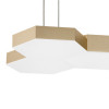 Светильник подвесной 750263 Lightstar Матовое золото
