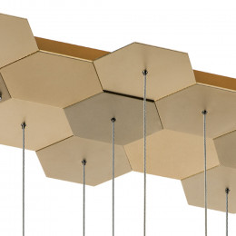 Светильник подвесной 750263 Lightstar Матовое золото