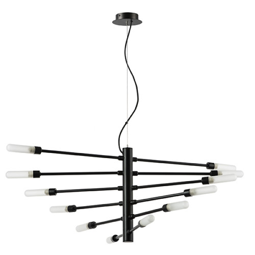 Люстра 733127 Lightstar Матовый Черный