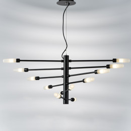 Люстра 733127 Lightstar Матовый Черный