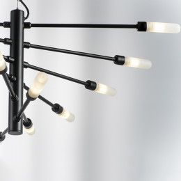 Люстра 733127 Lightstar Матовый Черный