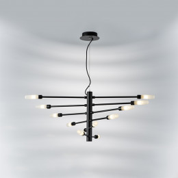 Люстра 733127 Lightstar Матовый Черный