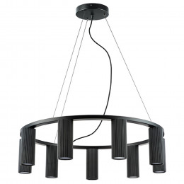 Люстра 718097 Lightstar Черный матовый