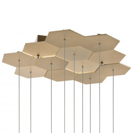 Светильник подвесной 750221 Lightstar Матовое золото