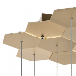 Светильник подвесной 750221 Lightstar Матовое золото