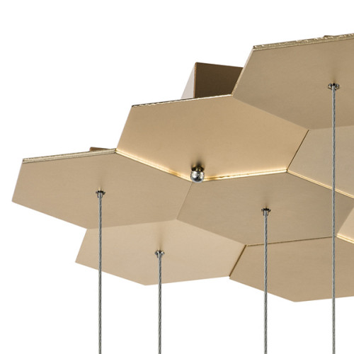 Светильник подвесной 750221 Lightstar Матовое золото