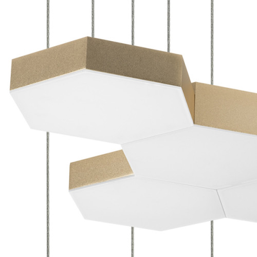 Светильник подвесной 750221 Lightstar Матовое золото