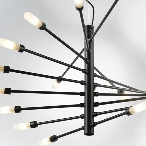 Люстра 733187 Lightstar Матовый Черный