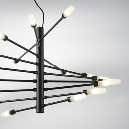 Люстра 733187 Lightstar Матовый Черный