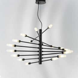 Люстра 733187 Lightstar Матовый Черный