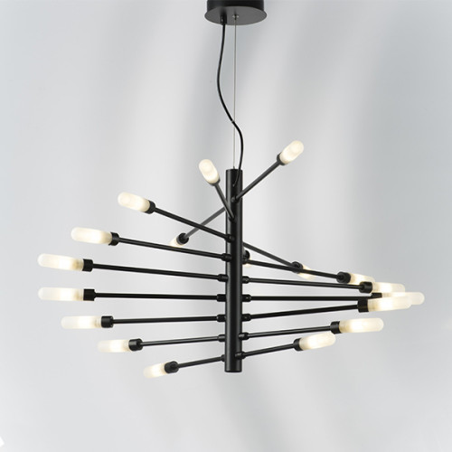 Люстра 733187 Lightstar Матовый Черный