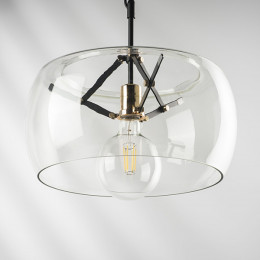 Люстра 752010 Lightstar Черный / Золото