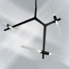 Люстра 742067 Lightstar Матовый Черный