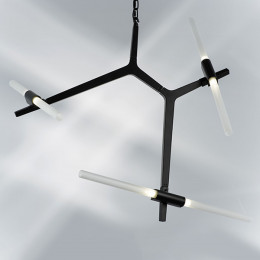 Люстра 742067 Lightstar Матовый Черный