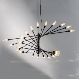 Люстра 733247 Lightstar Матовый Черный