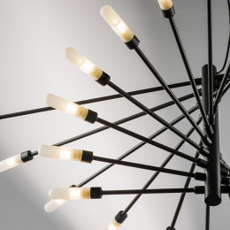 Люстра 733247 Lightstar Матовый Черный