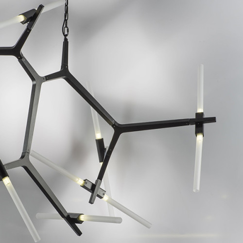 Люстра 742147 Lightstar Матовый Черный