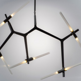 Люстра 742107 Lightstar Матовый Черный
