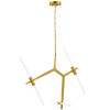 Люстра 742063 Lightstar Матовое золото