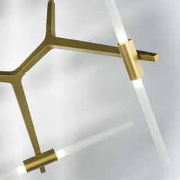 Люстра 742063 Lightstar Матовое золото