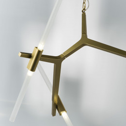Люстра 742063 Lightstar Матовое золото