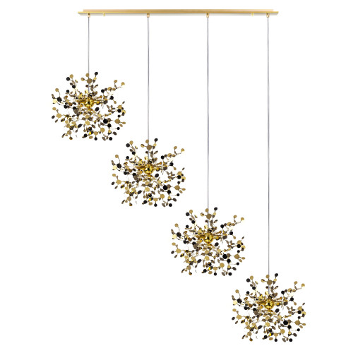 Люстра L4PL721132 Lightstar Золото